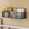 Estante de almacenamiento de tazas para pared para sala de estar, portavasos colgante, uso doméstico, no requiere taladro, estante de almacenamiento para tazas de té y vasos de agua