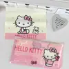 Bolsas de basura autoadhesivas Sanrio con diseños de Cinnamoroll y Kuromi, lindas bolsas de almacenamiento adhesivas de escritorio portátiles y engrosadas