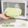 Crisper de Vidro, Lancheira Especial para Aquecimento no Micro-ondas, Lancheira de Geladeira para Trabalhadores de Escritório, Lancheira Selada