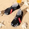 Sapatos de Praia Transfronteiriços para Mulheres, Antiderrapantes para Vadeio ao Ar Livre e Trilha de Rio, Sapatos de Ioga para Piso Esportivo Indoor, Borracha à Prova de Furos