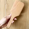 En stock Peine de Haya Peine de Aire Peine Masajeador de Cabello Peine de Madera Sin Estampado Esponjoso Portátil Cabeza Peine de Cápsula de Aire