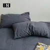 Funda de almohada de algodón puro, modelo nuevo 2025, par de fundas de almohada 100% algodón 48 cm x 74 cm, cubierta protectora aislante para núcleo de almohada individual 1