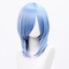 Youqi Peluca Universal cos Cabeza Bobo 40cm Flequillo Oblicuo Cabello Mediano Largo Multicolor Opcional Estilo Hair Niang Cobertura Completa de Cabeza