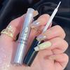 Lamila lápiz de sombra de ojos líquido fino brillante cristal purpurina Super Flash lápiz gusano de seda tumbado iluminador delineador