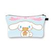 Nova Necessaire de Maquiagem Cão de Canela para Meninas, Bolsa Clutch Cartoon de Grande Capacidade, Bolsa de Armazenamento Portátil para Estudantes, Quantidade Mínima de Pedido de Um