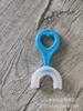 Cepillo de dientes en forma de U para niños, cepillo de dientes manual para bebés, cepillo de dientes perezoso, cepillo de dientes para limpieza de dientes y boca de bebé, limpieza dental oral