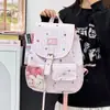 Mochila Nueva de Cuadros, Dulce Mochila Escolar para Estudiantes Universitarias, Bolso de Lona a Cuadros, Mochila de Viaje para Commuter de Nicho Ins