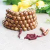 Atacado de fábrica Myanmar Rosewood 108 contas pulseira 10/12 / 15mm pingente de colar de rosário
