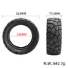 Pneu a Vácuo Off-Road 9*3.0-5.5 Padrão Ht069 Patinete Elétrico 9 Polegadas Espessado Antiderrapante Pneu Inflável