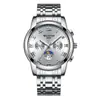 Reloj de Cuarzo para Hombre de Acero Inoxidable, Lujo Ligero, Resistente al Agua, Simple y Versátil, Reloj para Hombre, Suministro Transfronterizo, Fábrica de Origen, Venta al por Mayor y Dropshipping