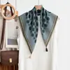 Pañuelo Cuadrado Vintage con Borlas Estampado Paisley Pañuelo para el Cuello con Colgante Estampado de Lunares y Anacardos Pañuelo de Seda con Flecos para Mujer Imitación de Algodón y Lino