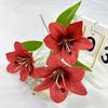 Simulação de novo produto transfronteiriço Lírio Estúdio de cinema de casamento Layout de hotel Flores secas Decoração de casa Decoração de sala de estar Flores artificiais