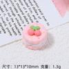 Desenhos animados Macaron Bolo Comida Brincar Creme Cola DIY Feito à Mão Grampo de Cabelo Geladeira Material Resina Acessórios Atacado