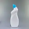 Botella de Limpiador de Inodoros de 500 ml, Botella de Limpiador de Inodoros con Boca Curva, Líquido Desinfectante, Limpiador Diario de Inodoros, Botella de Plástico con Boca Curva para Embalaje