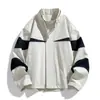 2026 Nuevo Traje Deportivo Casual de Primavera para Hombre Cardigan con Cuello Alto Chaqueta Cortavientos de Manga Larga Fabricante Venta al por Mayor