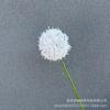 Dente-de-leão casamento plástico flor artificial decoração flor falsa material de flor de casamento adereços de arranjo de flores Flor cabeça única bola de cebola