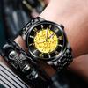 Fabricante de Relojes Liluoke Reloj de Cuarzo Impermeable Luminoso Hueco de Moda para Hombre