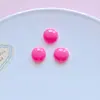 Accesorios de manzana de resina de dibujos animados, pegamento de crema DIY para funda de teléfono, dijes para zapatos con agujeros, hebillas para zapatos, accesorios para el cabello, materiales hechos a mano