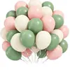 Set de Globos Amazon Transfronterizo 50 Piezas Globos de Lentejuelas Navideños 12 Pulgadas Decoración para Eventos de Escenario y Nochevieja