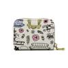 Nuevo tarjetero coreano para mujer, compacto, de gran capacidad, tarjetero con múltiples ranuras para tarjetas para estudiantes, monedero corto de PU fresco y lindo