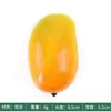 Fruta de mango simulada, modelo de mango amarillo de plástico falso, accesorios de frutas y verduras falsas, adornos de decoración para gabinetes