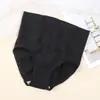 Calcinha modeladora feminina plus size de alta compressão, sem costura, invisível, com design de colmeia respirável, para controle da barriga, levantamento do bumbum e modelagem da cintura.
