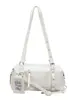 2026 Bolso Retro de Gran Capacidad Nuevo para Mujer Mori Lindo Retro Casual Nicho Cruzado de un Solo Hombro Bajo el Brazo Bolso Dumpling