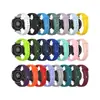 Adequado para Relógio Huawei Gt4/5 Pulseira de Silicone Monocromática Fivela Invertida Pulseira de Pulso de Silicone Fivela de 18mm Pulseira de Relógio de Silicone