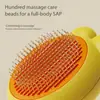 Escova para tosa de animais de estimação, escova específica para gatos, escova de tosa e massagem para cães, remoção de pelos soltos, escova de pinos, escova removedora de pelos.