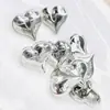 Botones Metálicos Clásicos Vintage de Alta Gama en Stock Botones con Forma de Corazón Corazón de Melocotón Botones Cosidos a Mano Botones Decorativos de Marca Grande de Moda Creativos