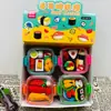 Serie de Oso Lindo de Dibujos Animados Tribu del Oso, Borradores Creativos en Caja para Estudiantes, Borradores Decorativos Exquisitos y Compactos