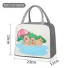 Nueva bolsa de almuerzo de dibujos animados, venta directa de fábrica, bolsa de almuerzo para niños, bolsa térmica de animales, bolsa térmica para lonchera, transfronterizo