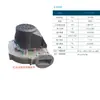 Ventilador de fogão de frequência variável FL148029D-01D 230V130W Yufubao fogão de wok carcaça de alumínio soprador