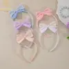 Nuevo accesorio para el cabello infantil transfronterizo de Amazon: Diadema de lazo fresca para niñas pequeñas, diadema diaria y adorno para el cabello