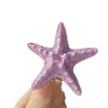 Pinza para el pelo de estrella de mar azul girly de verano, lindo clip lateral de pico de pato para vacaciones en la playa, accesorios para el pelo