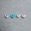 Patches de Resina Fofos Coloridos como Doces em Formato de Coração 3D para DIY de Presilhas de Cabelo, Grampos, Acessórios de Cabelo, Decorações de Capa de Celular, Charms para Sapatos
