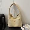 2025 Estilo Vacacional Casual Moda Femenina Verano Nueva Llegada Tejido Moda Playa Gran Capacidad Bandolera Bolso de Hombro para Mujer
