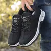 Zapatos de senderismo para hombre al por mayor para exteriores, zapatos deportivos casuales de malla transpirable antideslizantes, zapatos de seguridad para obras, zapatos de trekking
