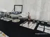 Mesa de Postres con Textura Metálica Estilo Old Money Adornos para Postres Cubiertos Plateados Estante Negro Plateado para Mesa de Postres Soporte de Exhibición Cumpleaños