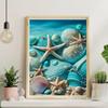 Pintura de Mosaico Set de Pintura de Diamantes 5D Paisaje Playa Pintura DIY Pintura Decorativa con Tachuelas Kit Fabricante Transfronterizo