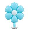Novo Balão de Filme de Alumínio Margarida Cor Doce Adereços para Fotos de Aniversário de Bebê Flores Coloridas Balão Plumeria Decoração
