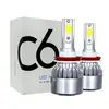 Faros LED transfronterizos para coche C6, faros LED para coche H4 H7 H11 9005, bombillas LED para coche.