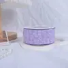 Cinta Floral de Algodón con Flor de Camelia en Relieve Cinta Floral Cinta para Empaquetar Ramo de Flores Cinta Hecha a Mano Lazo DIY