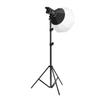 Lámpara de Luz Solar para Fotografía de 100W para Transmisión en Vivo, Luz de Relleno LED Profesional con Tres Temperaturas de Color, Juego de Lámparas de Luz Suave Ajustable con Control Remoto para Disparo