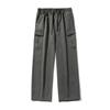 Pantalones Cargo Rectos de Corte Holgado con Bolsillos de Parche 3D, 26 Nuevo Estilo de Primavera, Pantalones Casuales Lavado Vintage con Textura Diagonal