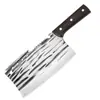 Cuchillo forjado doméstico para rebanar afilado, cuchillo para fruta, cortador de carne, cocina para matar pescado, picar carne, cuchillo de doble propósito para cortar carne, cuchillo de cocina multiusos