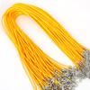 Accesorios de bricolaje, collar de cera de algodón de Corea del Sur, joyería, cordón, cuerda, colgante de cristal de jade, cuerda