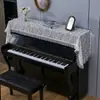 Tela Universal para Cubierta de Piano Estilo Francés Media Cubierta Fresca Moderna Simple Cubierta Completa Cubierta a Prueba de Polvo Vintage Set de Cubierta para Piano Eléctrico