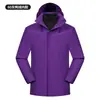 Colección de otoño e invierno: conjunto de ropa de trabajo para exteriores de dos piezas con bolsillos tridimensionales curvos en los brazos, personalizable con un logotipo; chaqueta para deportes al aire libre y montañismo