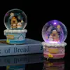 Capivara Fofa em Desenho Animado Viagem às Fontes Termais Bola de Cristal Brilhante Decorações para Quarto de Menina Móveis para Casa Presentes de Aniversário